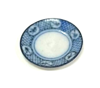 Blue and White Ceramic Plate #1